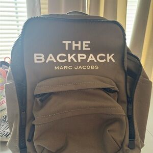 Marc Jacobs Olive Green Backpack